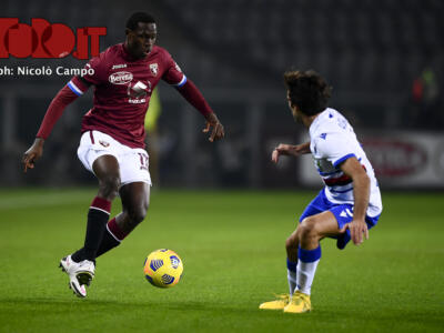 Le pagelle di Torino-Sampdoria: Singo e Belotti sugli scudi, male Bremer