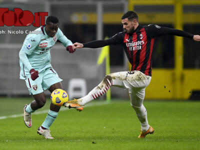 Singo vs Theo Hernandez: Toro-Milan si decide sulla fascia