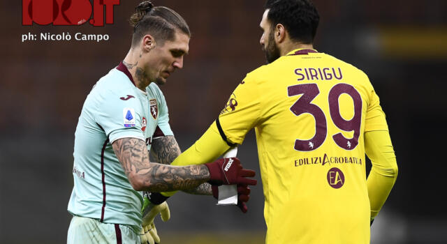 Udinese-Torino, i convocati: out Sirigu, ancora assenti Lyanco e Singo