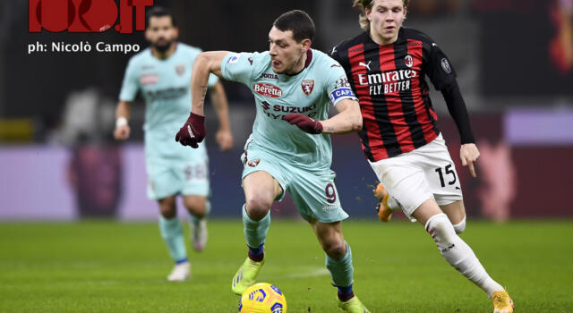 Le pagelle di Milan-Torino: stecca Belotti, Gojak è un fantasma