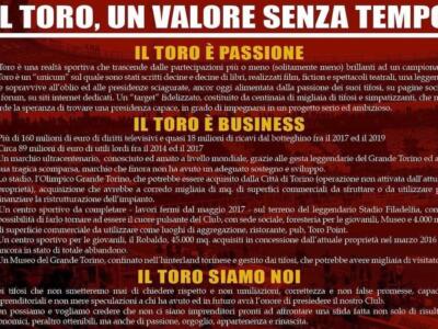 Presidente cercasi, appello dei tifosi su Milano Finanza: “Il Toro, un valore senza tempo”