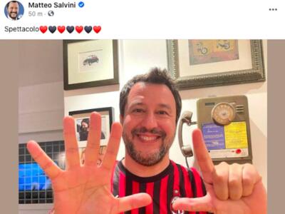 Pure Salvini prende in giro il Toro: sui social mostra il “7”