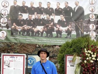 Vojvoda a Superga, il terzino onora il Grande Torino