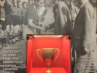 4 maggio, al Museo del Grande Torino presentata la Coppa Italia del ’43