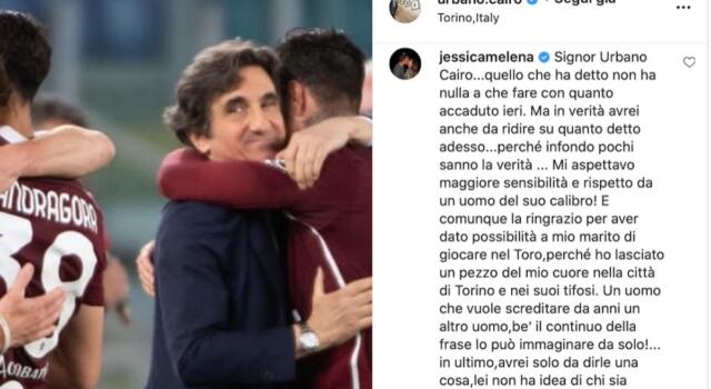 La moglie di Immobile replica a Cairo: “Da anni vuole screditarlo”