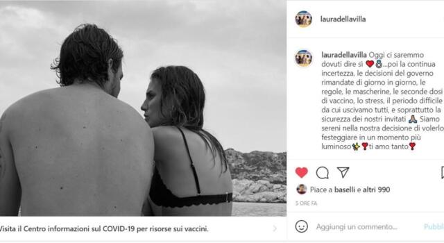 Verdi rimanda il matrimonio: “Festeggeremo in un momento più luminoso”