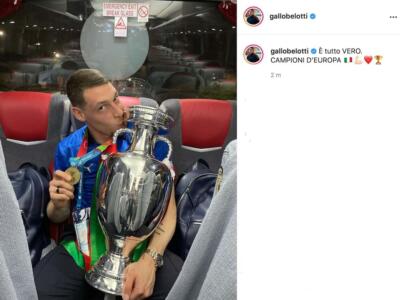 Belotti e Sirigu campioni d’Europa, il post del Gallo: “È tutto vero”