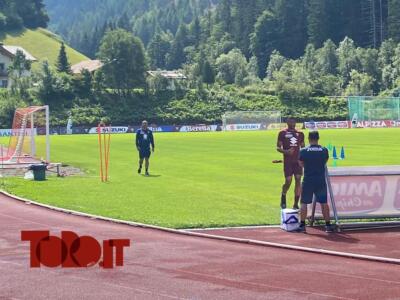 Santa Cristina: l’allenamento mattutino, differenziato per Bremer