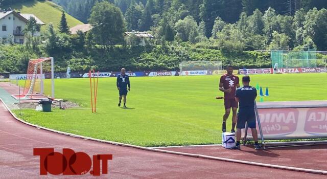 Santa Cristina: l’allenamento mattutino, differenziato per Bremer