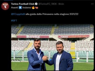 Torino Primavera, Coppitelli confermato per la stagione 21/22: è UFFICIALE