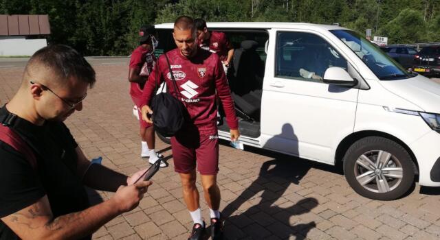 Santa Cristina: il primo giorno di Pjaca, il croato subito in gol nella partitella