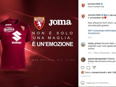 Vi piacciono le nuove maglie del Torino?
