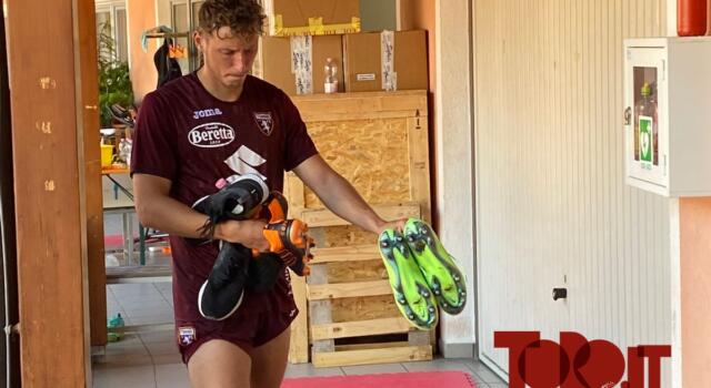 Toro, Vojvoda: ghiaccio sulla coscia destra a fine allenamento