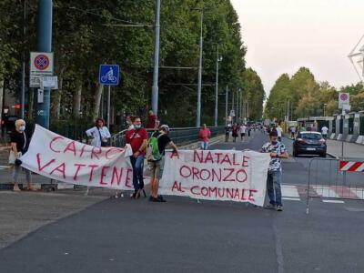 Torino, contestazione a Cairo fuori dallo stadio