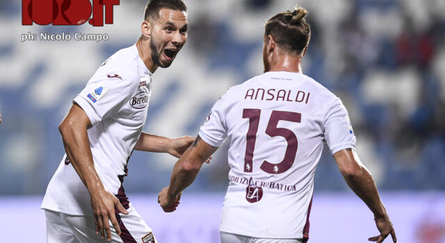 Torino: chi è stato il migliore in campo contro il Sassuolo?