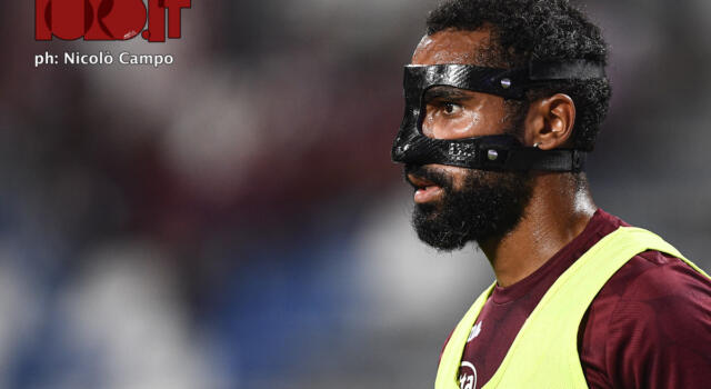 Torino, Djidji operato: ridotta la frattura al naso