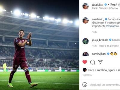 Toro-Genoa, le reazioni social. Brekalo: “Vittoria importante”. E Lukic ringrazia i tifosi