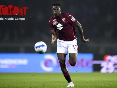 Singo salta il Cagliari, Aina entra in diffida. E per il Torino arriva anche una multa