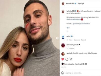 Il Torino contro la violenza sulle donne: Mandragora e Baselli i testimonial