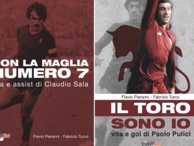 “Con la maglia numero 7” e “Il Toro sono io”: arrivano in libreria le biografie di Sala e Pulici