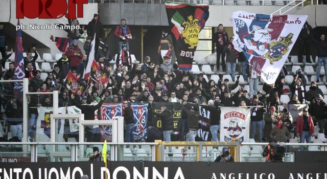 Bologna-Torino, superata quota 20mila biglietti venduti