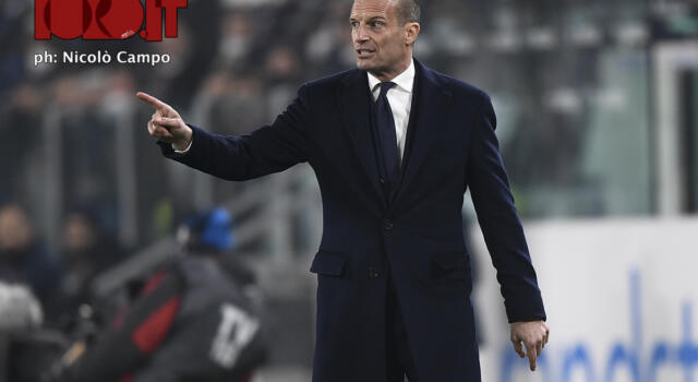 L’annuncio di Allegri: Juve in ritiro fino al derby