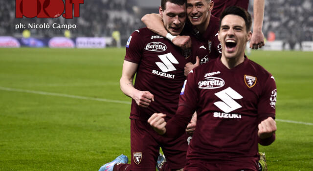 Derby, stavolta la rimonta è granata: è la prima volta allo Stadium