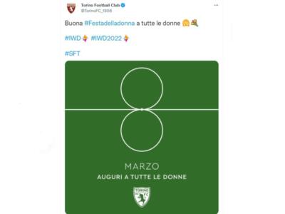 8 marzo, è la Giornata della Donna: gli auguri del Toro