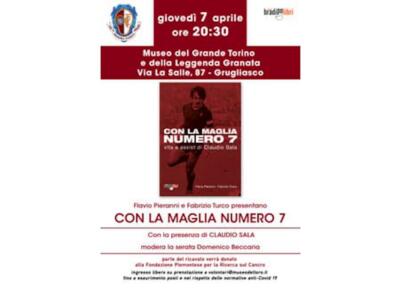 Al Museo del Grande Torino la presentazione del libro su Caludio Sala “Con la maglia numero 7”