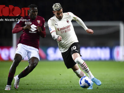 Torino-Milan, Doveri soprassiede sul contatto Singo-Theo Hernandez