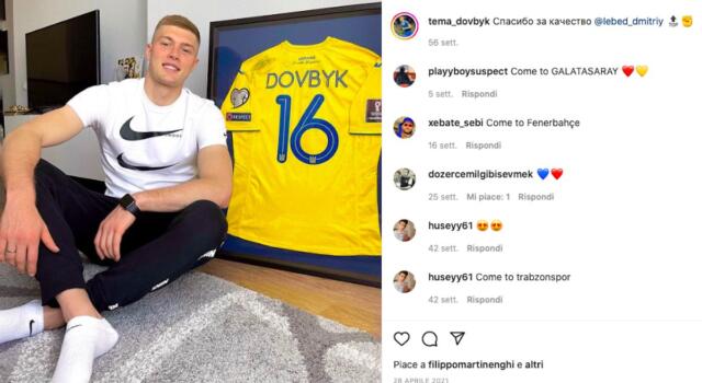 Chi è Artem Dovbyk, l’attaccante ucraino classe ’97