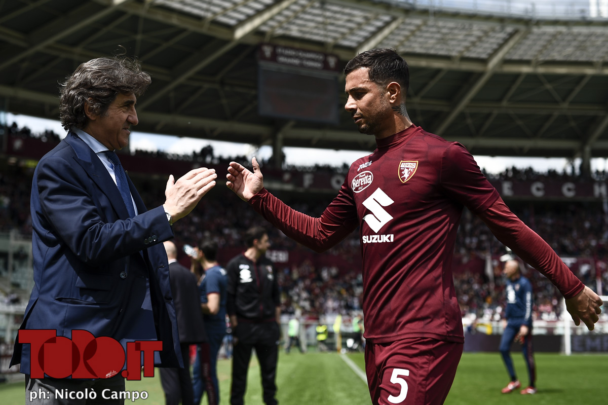 Urbano Cairo e Armando Izzo