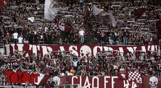 Serie A, la classifica dei tifosi: il Torino è all’ottavo posto