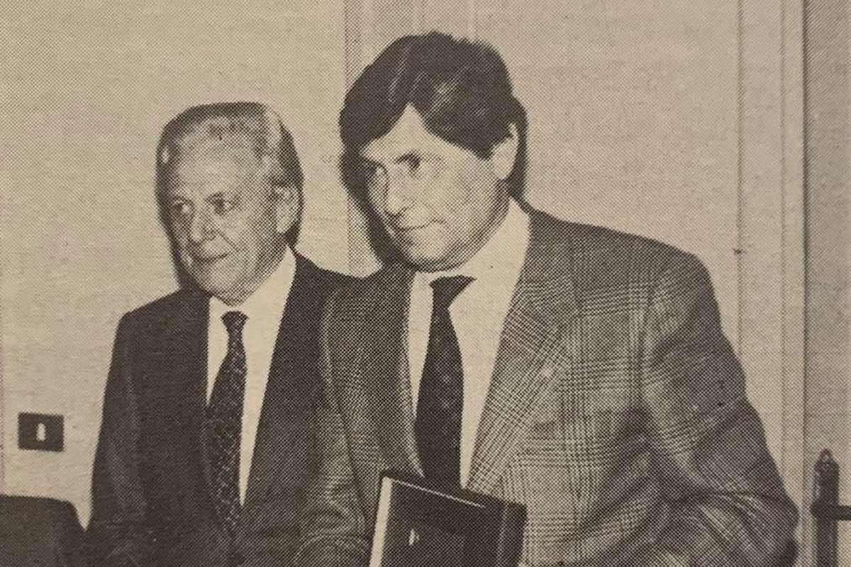 Luciano Nizzola e Mario Gerbi