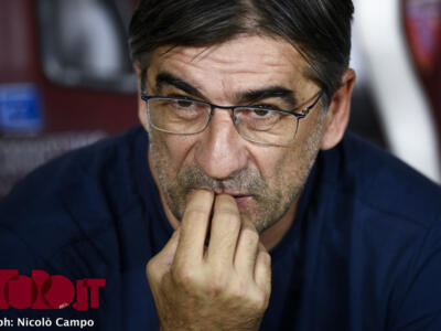 Juric: “Pochi gol? I numeri dei miei giocatori sono questi. Abbiamo perso chi segnava”