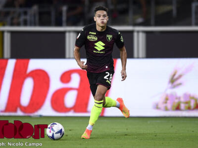 Torino, Ricci e Vojvoda si allenano ancora a parte