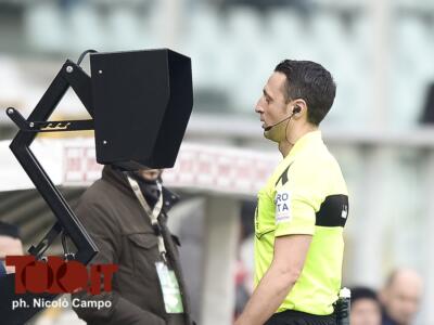 Le designazioni arbitrali: Torino-Monza a Zufferli, Abbattista al VAR