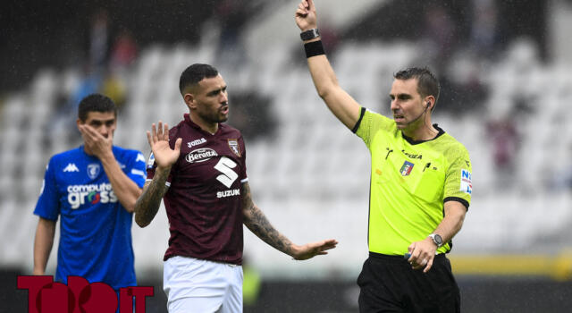 Torino-Empoli, grave errore per Fourneau: lo salva il Var