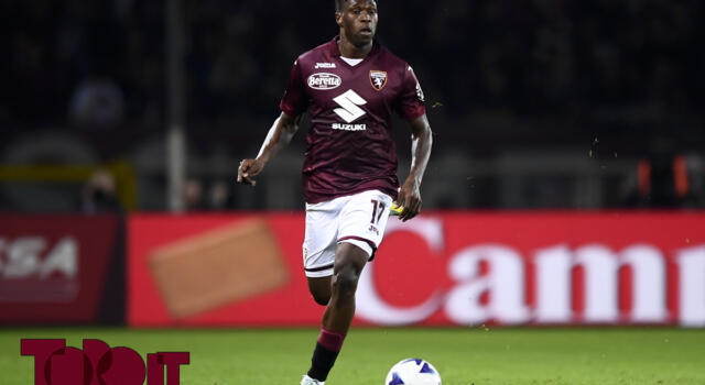 Torino, si ferma Singo: infortunio in allenamento per il terzino