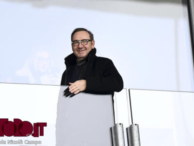 Kevin Spacey allo stadio per Torino-Spezia