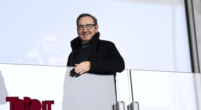 Kevin Spacey allo stadio per Torino-Spezia