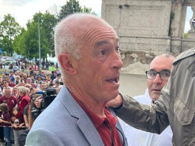 Inaugurata a Rivoli la rotonda Grande Torino: presente anche Paolo Pulici