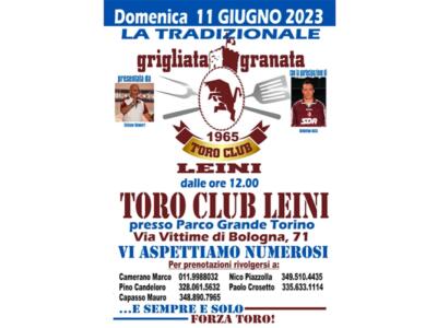 Toro, domenica 11 giugno la tradizionale grigliata organizzata dal Toro Club Leinì