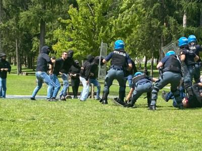 Torino-Modena: scontri e carica della polizia ai tifosi granata