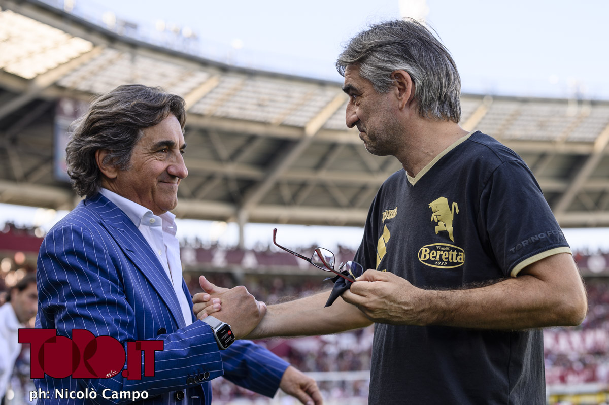 Urbano Cairo e Ivan Juric