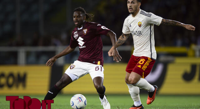 Roma altalenante all’Olimpico, Torino in calo fuori casa: i numeri del match