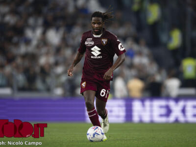 Torino, nessun problema per Tameze: si è allenato in gruppo