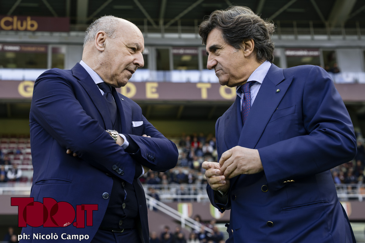 Giuseppe Marotta e Urbano Cairo
