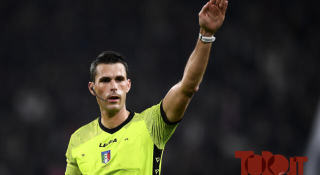 Le designazioni arbitrali: Torino-Inter a Marchetti