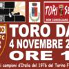 Il 4 novembre in programma il “Toro Day”, in omaggio dei Campioni d’Italia del 1976